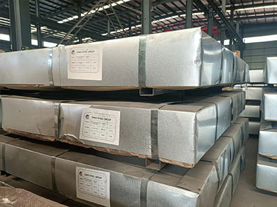 Galvanized sheet coil