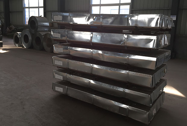 Galvanized sheet coil