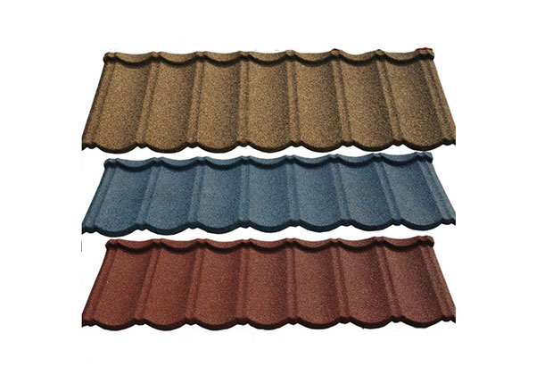 Colorful Stone Coated Metal Roof Tiles