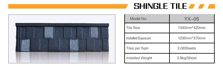 Stone Coated Steel Roofing Sheet