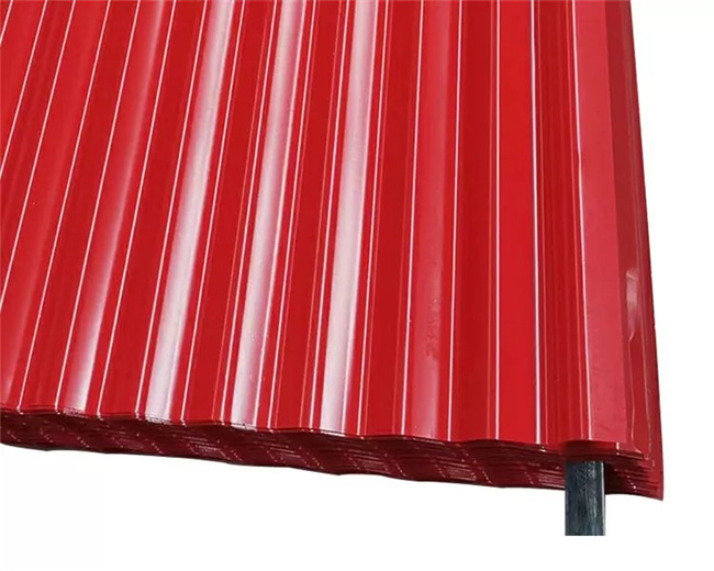Hot dipped prepainted galvanized corrugated roof sheet for house