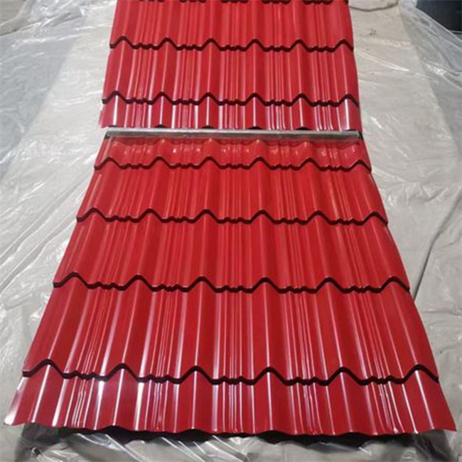 Roofing Sheet Corrugated Steel Color Coated