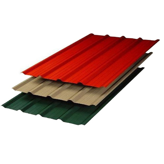 Galvanized color coated roof sheet