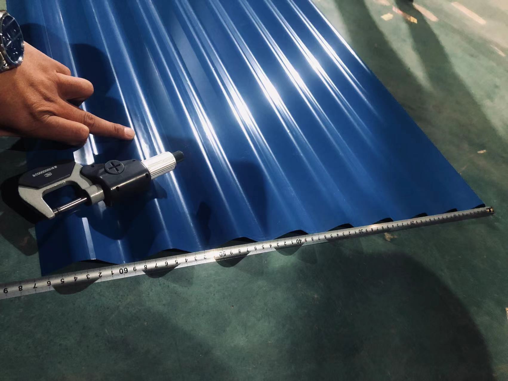 AZ150 zincalume corrugated roofing sheets roof panel