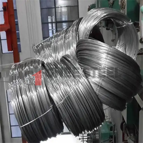 High strength galvanized iron wire