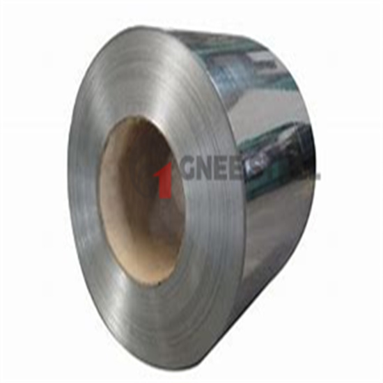 Galvanised nickel alloy coils