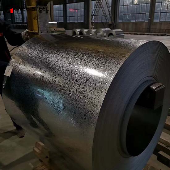 300 tons of galvanized steel coils arrive in South Korea