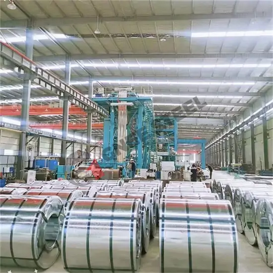Galvanized steel coils excel in corrosive environments